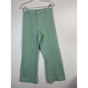 Big Bud Press Bell Bottom Western Pants Size Small Sage Green Boho Y2K 90s Retro